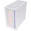 SILENTWARE Flow 110 ARGB White Case Mid-Tower in vetro temperato
