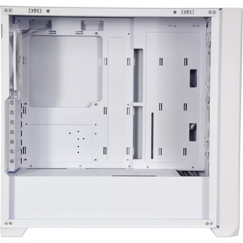 SILENTWARE Flow 110 ARGB White Case Mid-Tower in vetro temperato