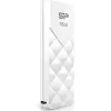 Silicon Power Chiavetta USB 2.0 16GB, design retrattile senza cappuccio, bianco