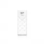 Silicon Power Chiavetta USB 2.0 16GB, design retrattile senza cappuccio, bianco