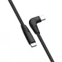 Silicon Power Boost Link Nylon LK50CC cavo da USB-C a USB-C 1 m, 60 W, a forma di L (SP1M0ASYLK50CC1G)
