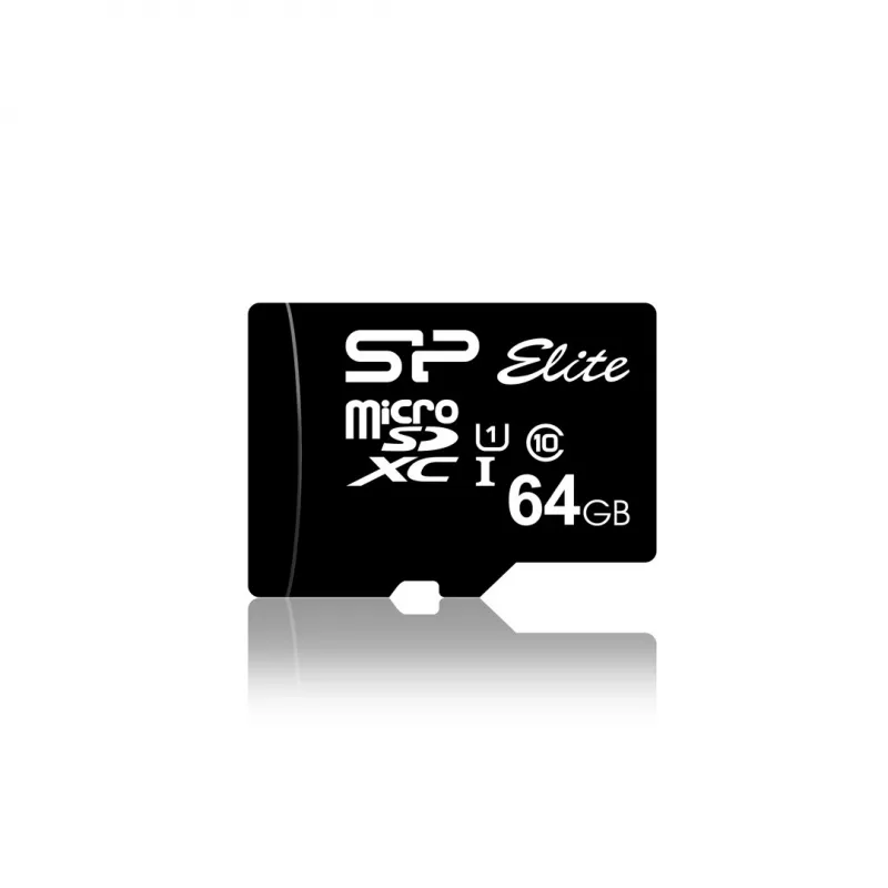 Silicon Power scheda di memoria microSDXC 64GB UHS-I Class 10 U1 V10