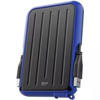 Silicon Power Armor A66 1TB disco rigido esterno USB 3.2 Gen 1, robusto, resistente agli schizzi IPX4, nero con accenti rossi