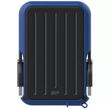 Silicon Power Armor A66 1TB disco rigido esterno USB 3.2 Gen 1, robusto, resistente agli schizzi IPX4, nero con accenti rossi