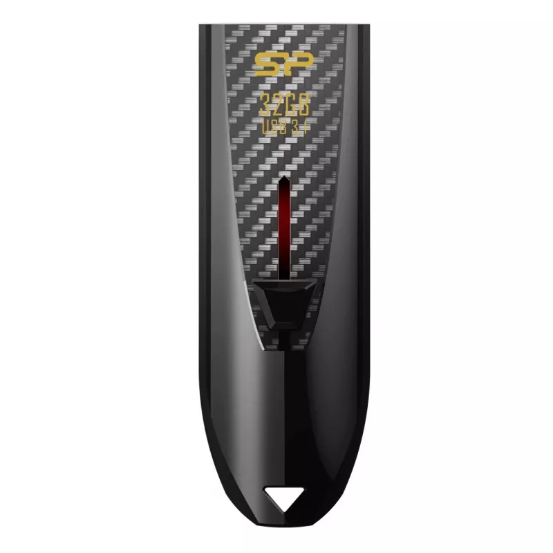 Silicon Power Blaze B25 Chiavetta USB 32GB USB 3.2 Gen 1, connettore retrattile, nera