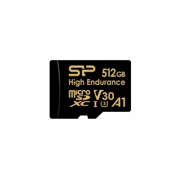 Scheda di memoria Silicon Power High Endurance microSDXC 64GB con adattatore (SP064GBSTXDV3V1HSP)