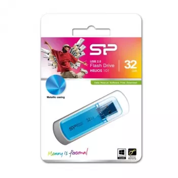 Silicon Power Helios 101 chiavetta USB 32GB, blu (SP032GBUF2101V1B)