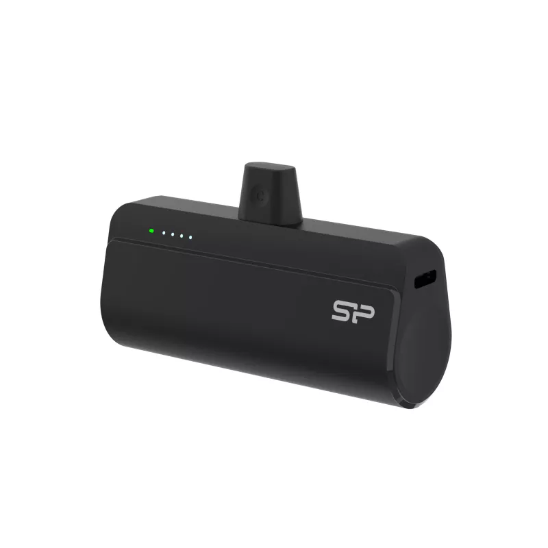 Silicon Power QD50 power bank, 5000 mAh, USB-C, nero (SP5K0MAPBKQD500K)