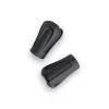 Silva Rubber Paws puntali in gomma per bastoncini da trekking - nero - 1 paio