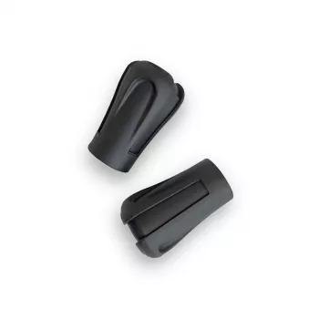 Silva Rubber Paws puntali in gomma per bastoncini da trekking - nero - 1 paio