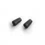 Silva Running & Trekking Rubber Paws Punte in gomma per bastoncini (coppia) - Nero, 11-12 mm