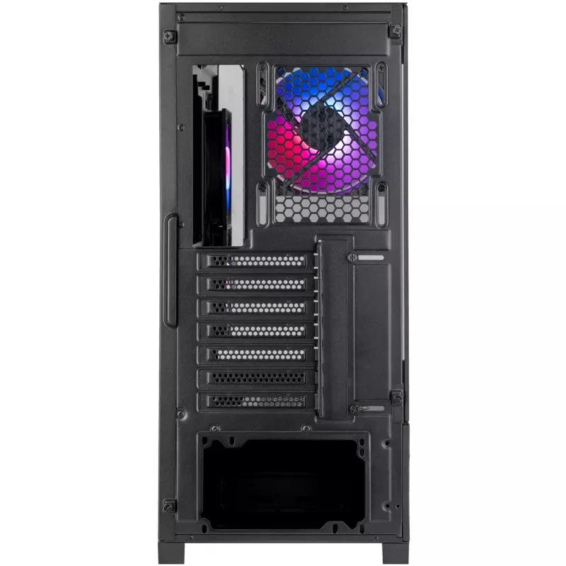 SilverStone Lucid 05 Black Case Mid-Tower con design in vetro panoramico 270°