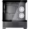 SilverStone Lucid 05 Black Case Mid-Tower con design in vetro panoramico 270°