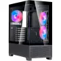 SilverStone Lucid 05 Black Case Mid-Tower con design in vetro panoramico 270°