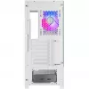 SilverStone Lucid 05 White Case Mid-Tower con design in vetro panoramico 270°