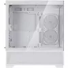 SilverStone Lucid 05 White Case Mid-Tower con design in vetro panoramico 270°