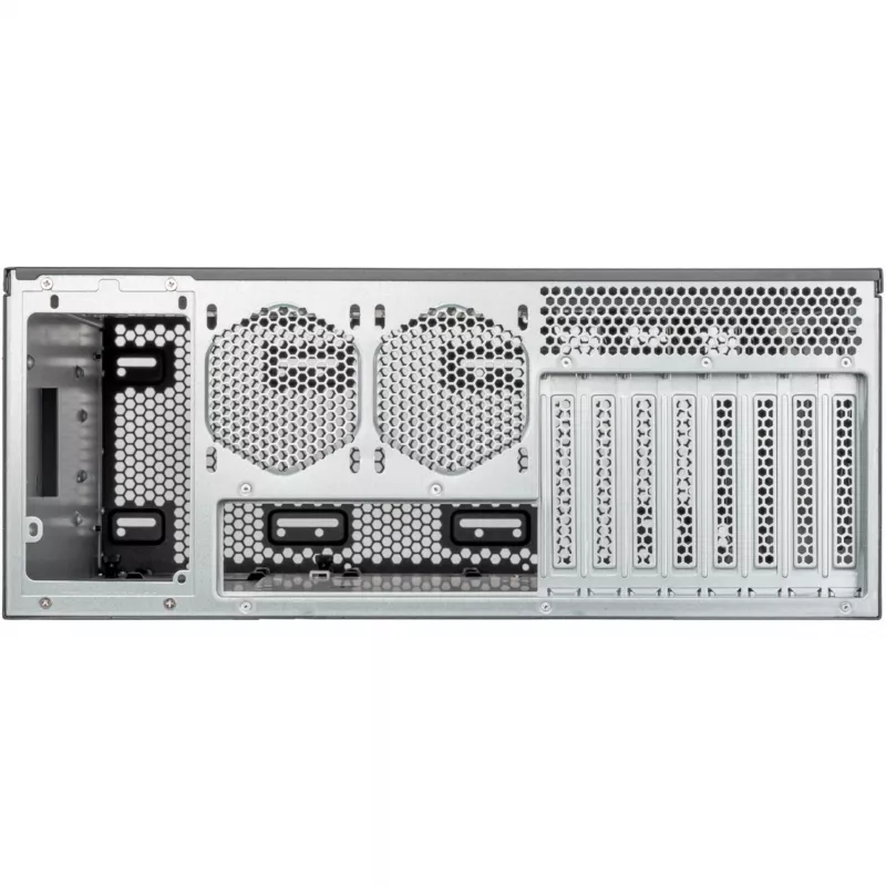 SilverStone RM4A case server rackmount 4U, SSI-EEB, mesh - grigio scuro