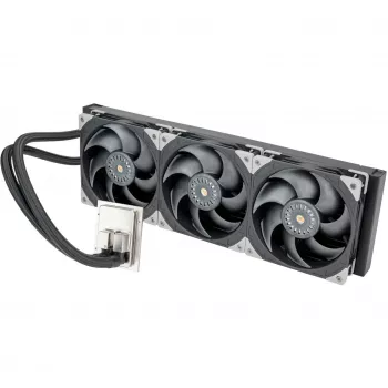 SILVERSTONE TECHNOLOGY SST-XE420 dissipatore CPU low profile, nero/argento