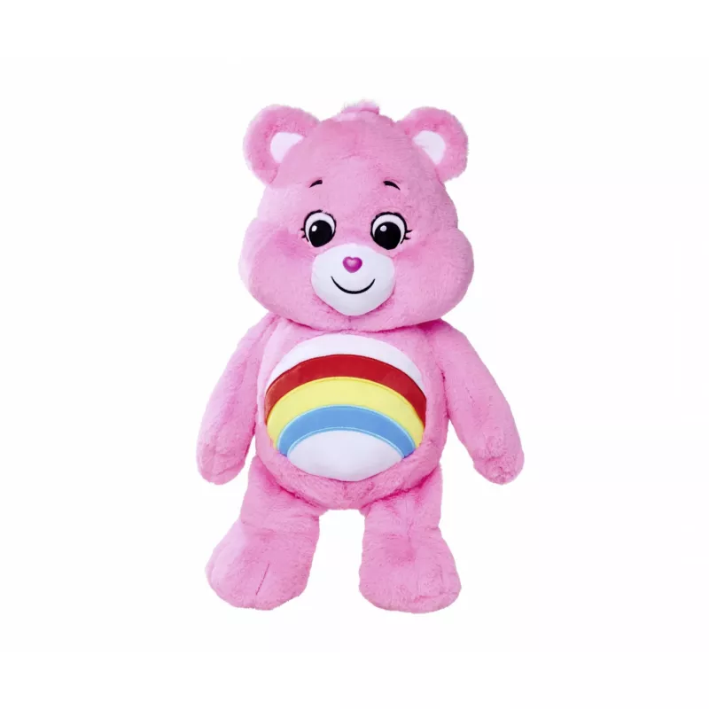 SIMBA-DICKIE Care Bears Cheer Bear Peluche 60 cm rosa arcobaleno