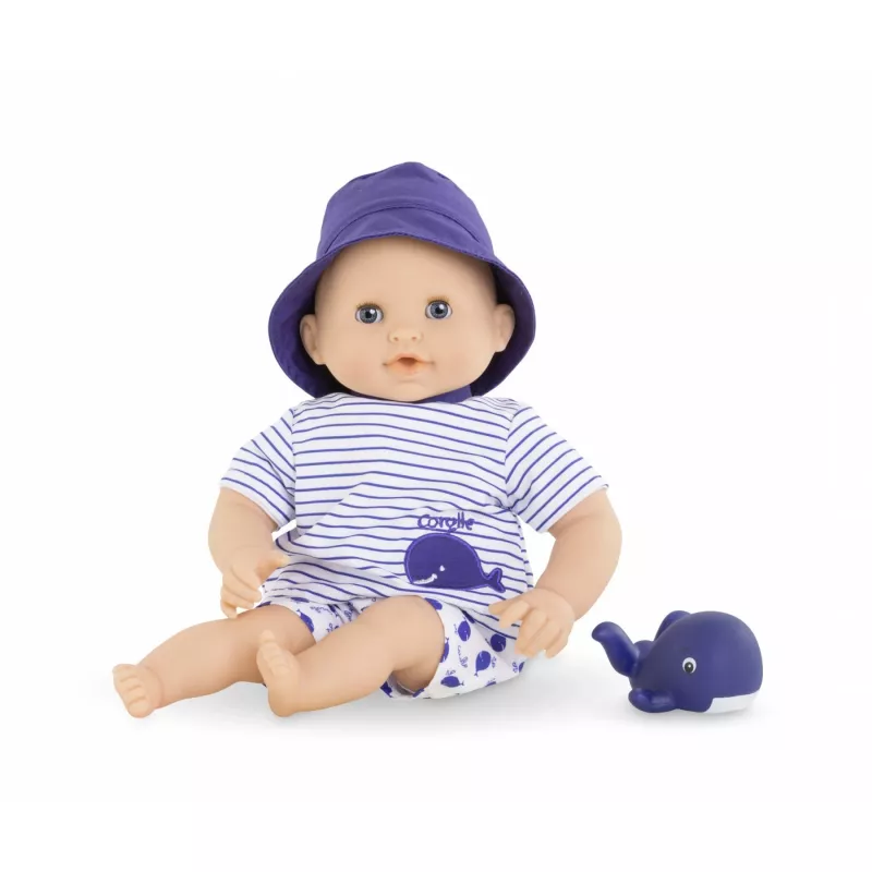 SIMBA-DICKIE My First Bambola neonato bagno maschio marinaio