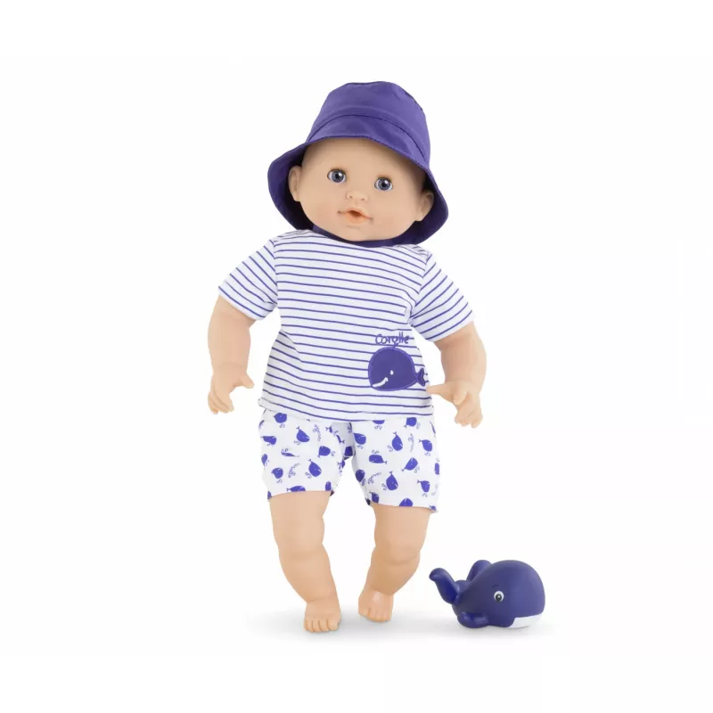 SIMBA-DICKIE My First Bambola neonato bagno maschio marinaio