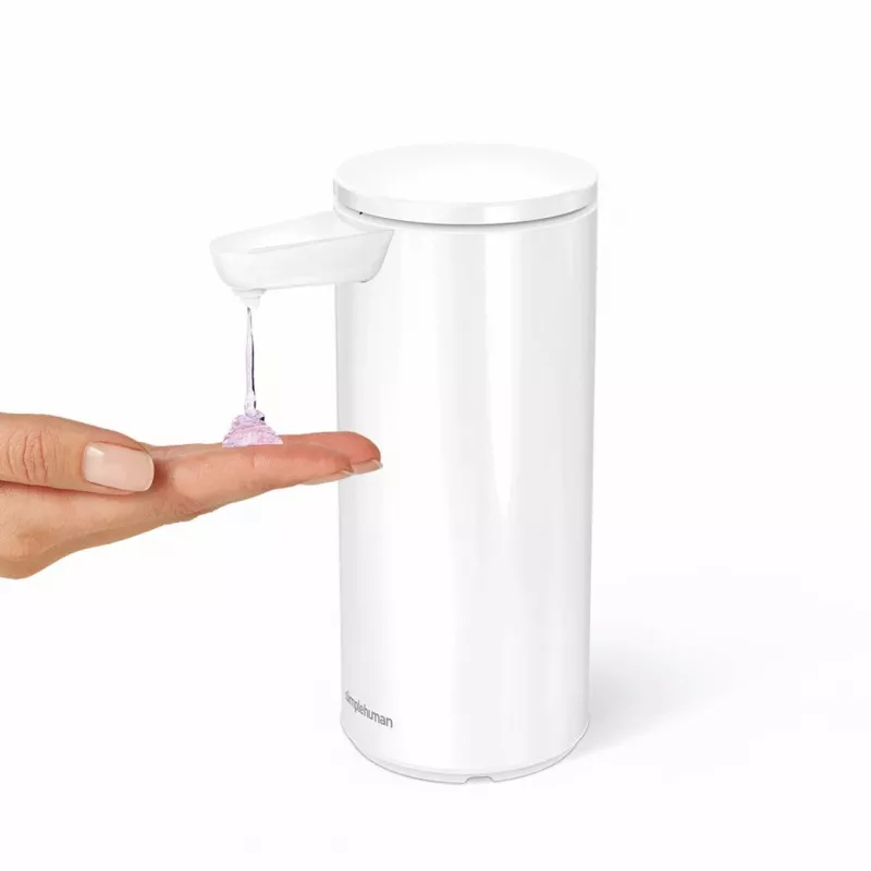 Simplehuman dispenser sapone a sensore bianco