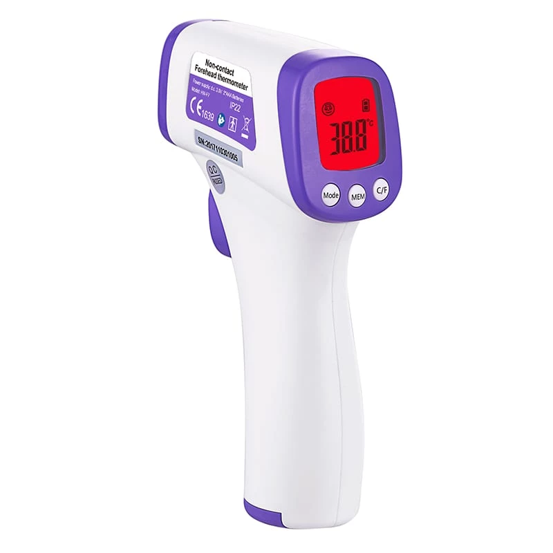 SIMZO HW-F7 termometro a infrarossi per mani LED senza contatto
