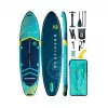 SKATINGER Prana Light Blue SUP gonfiabile 350x89x15 Yoga