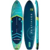 SKATINGER Prana Light Blue SUP gonfiabile 350x89x15 Yoga