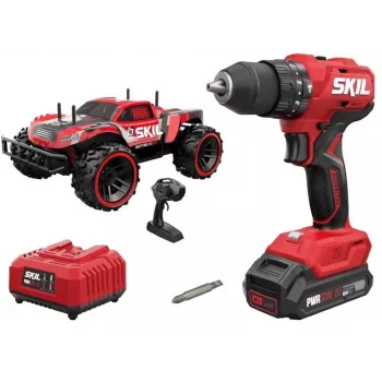 SKIL avvitatore a percussione + auto RC, 1x2Ah 18V