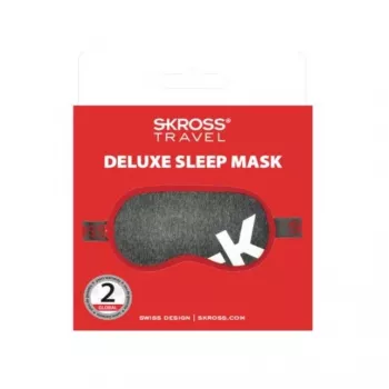 Skross Maschera per dormire Deluxe grigio scuro