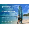 SKT ASIATICUS Tavola da stand-up paddle gonfiabile 350x89x15 cm yoga