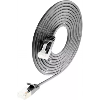 Wirewin Light cavo patch tondo U/FTP Cat 6a nero 0,5m sottile flessibile PoE (PKW-LIGHT-STP-K6A 0.5 SW)