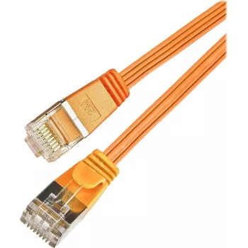Wirewin SLIM S6 075 OR - Cavo patch SLIM Cat.6, STP(PIMF), 0,75 m, arancione PKW-STP-SLIM-KAT6 0.75 OR