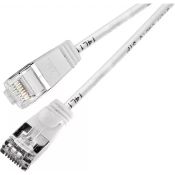 Wirewin SLIM SL6 1.5 WS cavo patch Cat.6 U/FTP Slim-Light, 1,5m, bianco PKW-LIGHT-STP-K6 1.5 WS