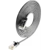 Wirewin SLIM SL6 15 SW - Cavo patch Cat.6 Slim-Light, U/FTP, 15 m, nero PKW-LIGHT-STP-K6 15.0 SW