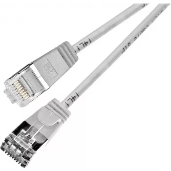 Wirewin SLIM SL6 7,5 m cavo patch Cat.6 Slim-Light U/FTP, grigio (PKW-LIGHT-STP-K6 7.5)