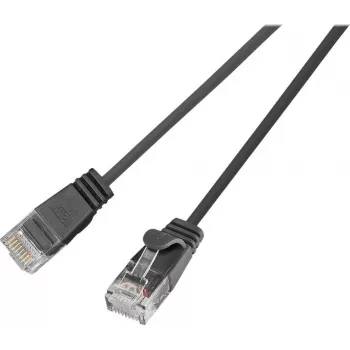Wirewin SLIM UL6 10 SW - cavo patch Cat.6 SLIM-Light, U/UTP, 10 m, nero PKW-LIGHT-K6 10.0 SW