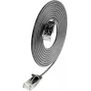 Wirewin SLIM UL6 10 SW - cavo patch Cat.6 SLIM-Light, U/UTP, 10 m, nero PKW-LIGHT-K6 10.0 SW