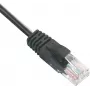 Wirewin SLIM UL6 10 SW - cavo patch Cat.6 SLIM-Light, U/UTP, 10 m, nero PKW-LIGHT-K6 10.0 SW