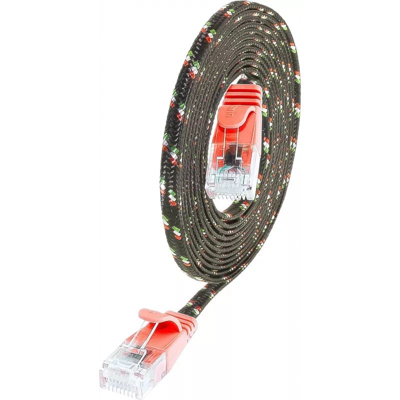 Wirewin SLIM UT6 3 RT - cavo patch Cat.6 Slim-Tough, U/UTP, 3,0 m, rosso PKW-TOUGH-K6 3.0 RT
