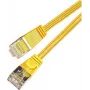Wirewin Triotronik cavo patch Ethernet slim Cat6 U/FTP, 0,25 m, connettore RJ45 maschio-maschio, giallo PKW-STP-SLIM-KAT6 0.25 GE