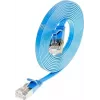 Wirewin Triotronik Cavo patch Ethernet slim Cat6 U/FTP 1 m blu PKW-STP-SLIM-KAT6 1.0 BL