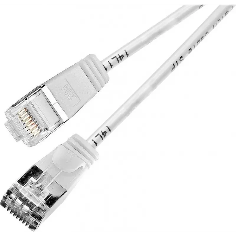 Wirewin Triotronik PKW-LIGHT-STP-K6 15.0 WS cavo patch Cat6 S/FTP, connettore RJ45 a connettore, bianco, 15 m
