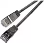 Wirewin Triotronik PKW-LIGHT-STP-K6 3.0 SW cavo patch Cat6 schermato, 3m, nero