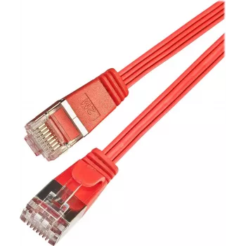 Wirewin Triotronik PKW-STP-SLIM-KAT6 0.5 RT Cat6 U/FTP Slim Cavo patch, 0,5 m, rosso