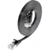 Wirewin Triotronik PKW-STP-SLIM-KAT6 3.0 SW - 3m cavo patch di rete Slim Cat6 U/FTP, nero