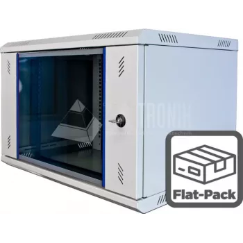 Wirewin WCAB PS2 600X600X4U B FP armadio rack da parete 4U nero