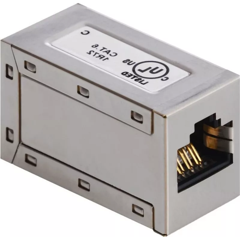 Wirewin 121169 splitter/combiner Ethernet RJ45, grigio