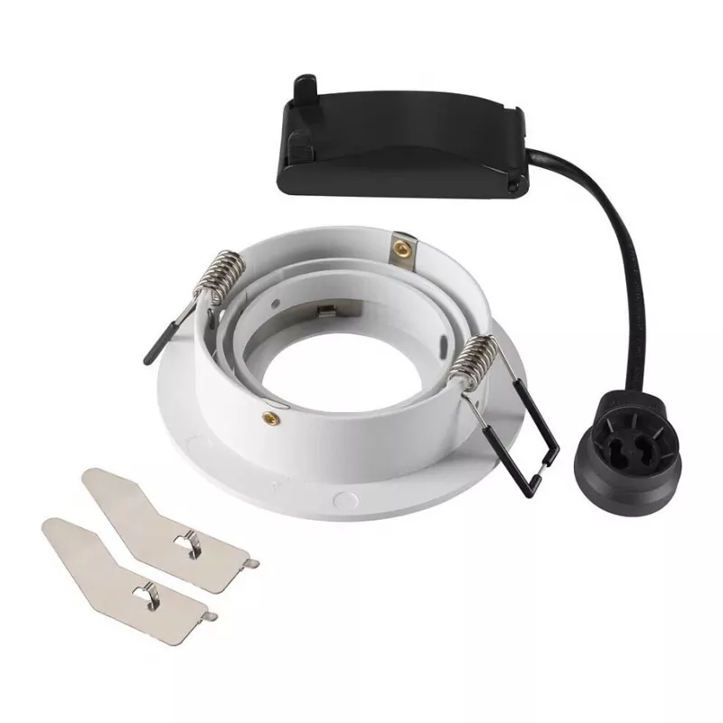SLV NEW TRIA 75 Faretto da incasso rotondo GU10 max. 10W bianco 75mm